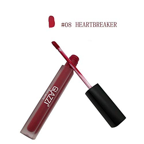 GLAZZI Cosmetics Long Lasting Lip Gloss, GZ8010045 color-HEARTBREAKER